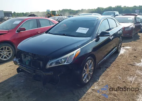 2015 Hyundai Sonata Limited 2.0T из США, поврежденный, VIN 5NPE34AB1FH197065